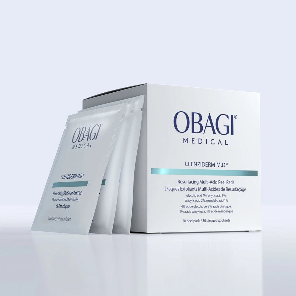 Obagi Clenziderm M.D. Resurfacing Multi-acid Peel Pads box